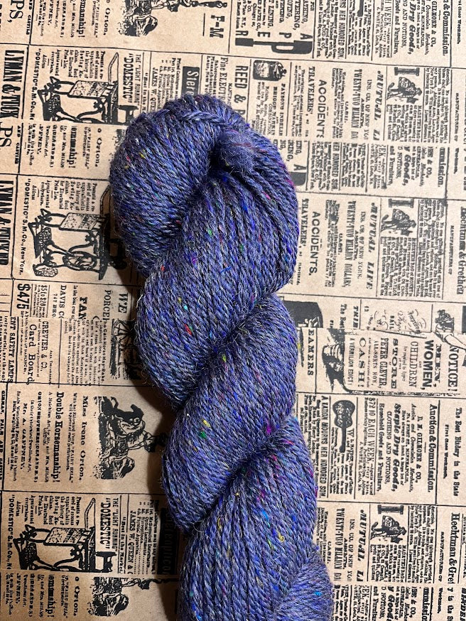 Glenfiddich Farm - Border Leicester, Merino, Sari Silk blend yarn